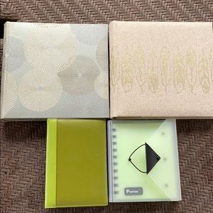 Four 3x6 photo albums